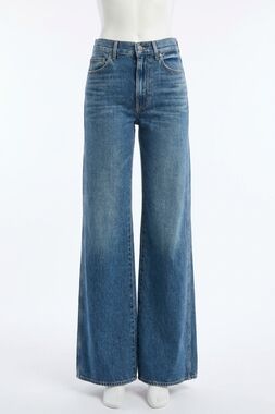 NEW VERONICA BEARD kasey mid rise flare jeans in city stroll